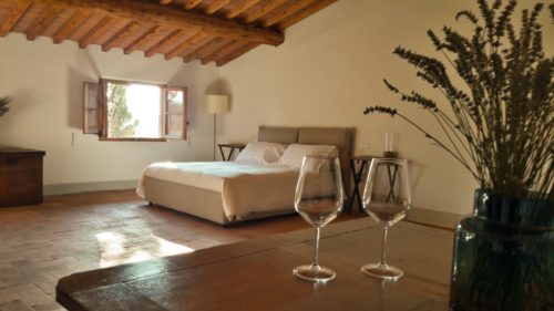 Farmhouse Tuscany Villa Gorgognano Rooms