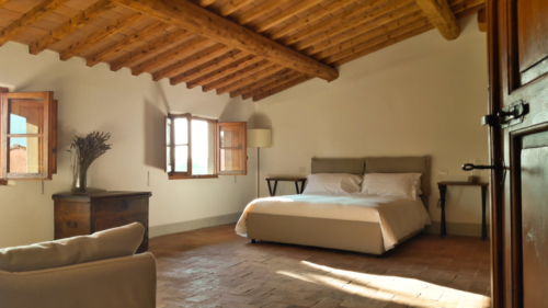 Farmhouse Tuscany Villa Gorgognano Rooms